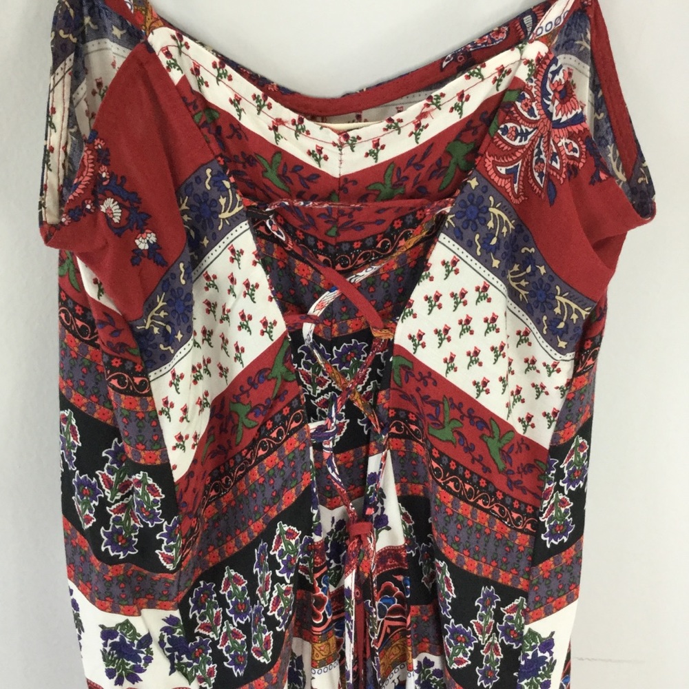 Staring at Stars UO boho paisley tie romper - Picture 5 of 7